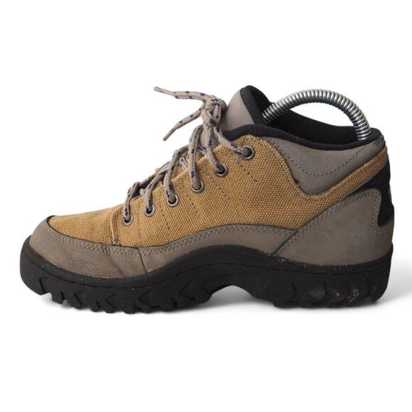 Nike Zion ACG Vintage 90s Outdoor Hiking Boots Tan / Grey 960911 Women's 7 - Picture 6 of 12